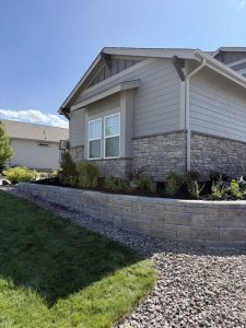 Retaining Wall & Patio (1)