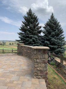 Retaining Wall & Patio (2)