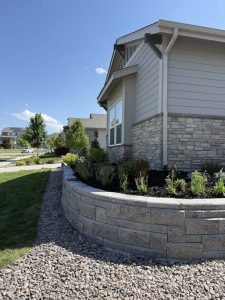 Retaining Wall & Patio (2)